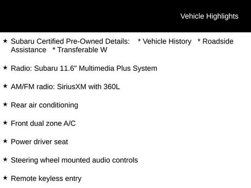 Certified 2026 Subaru Ascent Premium AWD/4WD image 5