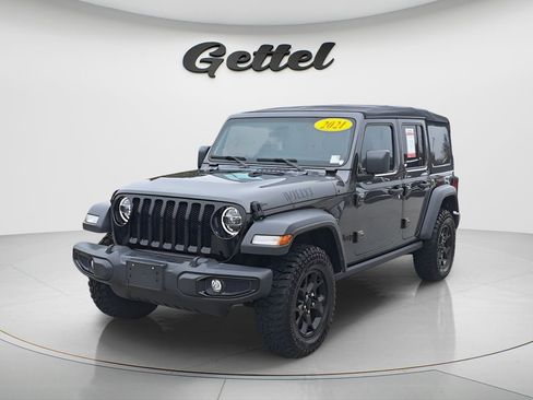 Used 2021 Jeep Wrangler Unlimited Sport image 1