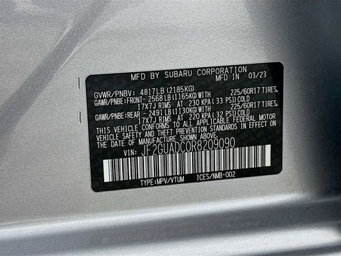 Certified 2024 Subaru Crosstrek 2.0i Premium image 29