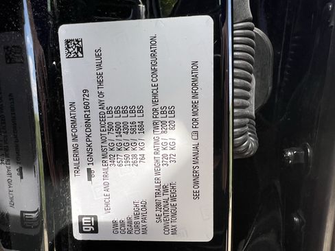 Used 2022 Chevrolet Tahoe Z71 w/ Max Trailering Package AWD/4WD image 37