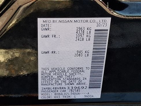 Certified 2024 Nissan Altima 2.5 S FWD image 27