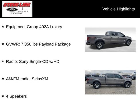 Used 2013 Ford F150 FX4 w/ Luxury Equipment Group AWD/4WD image 7