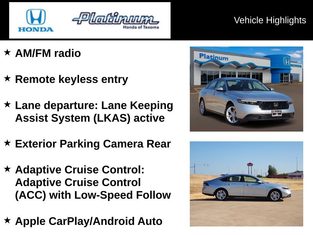 New 2026 Honda Accord LX image 5