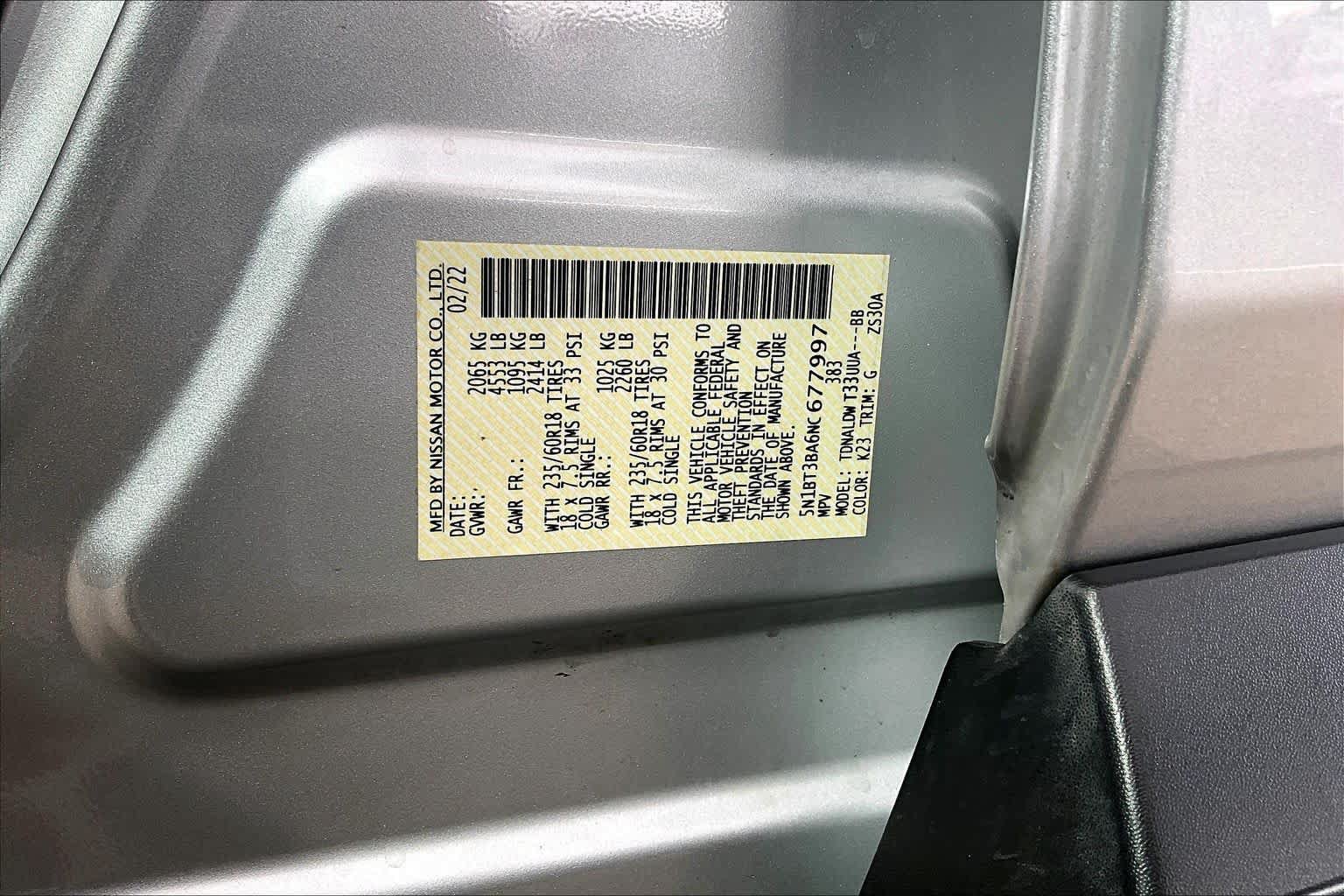 Certified 2022 Nissan Rogue SV FWD image 33