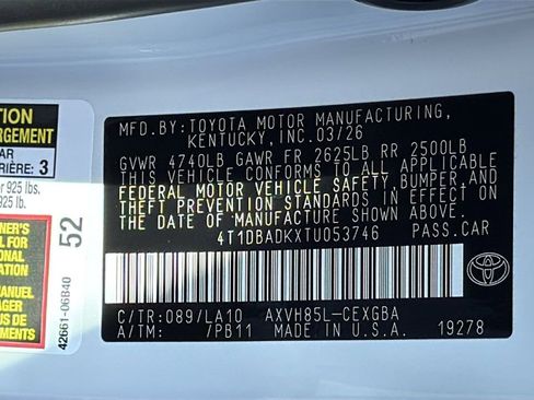 New 2026 Toyota Camry XLE image 30