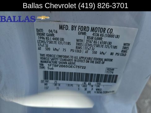 Used 2016 Ford F250 XL w/ Power Equipment Group image 34