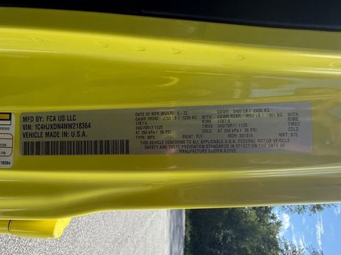 Used 2022 Jeep Wrangler Unlimited Sport image 32