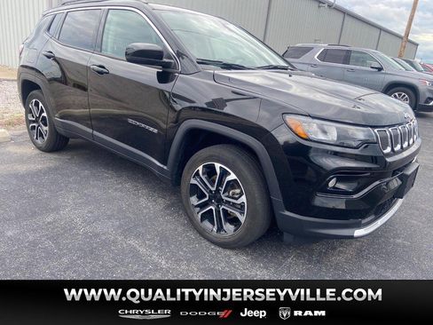 Used 2022 Jeep Compass Limited AWD/4WD image 1