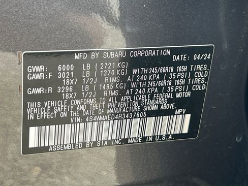 Used 2024 Subaru Ascent Premium w/ Convenience Package image 33