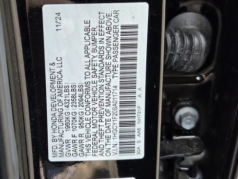 Used 2025 Honda Accord LX image 42