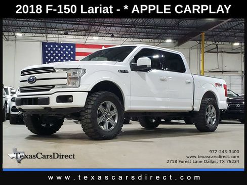 Used 2018 Ford F150 Lariat w/ Equipment Group 502A Luxury AWD/4WD image 1