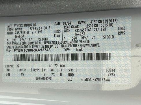 Used 2024 Ford Transit 250 148 Medium Roof image 34