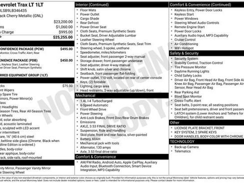 Used 2020 Chevrolet Trax LT w/ Driver Confidence Package FWD image 9