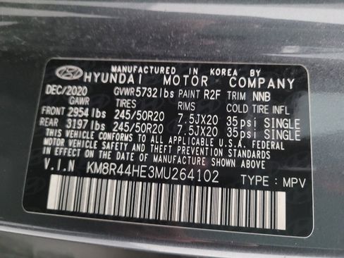 Used 2021 Hyundai Palisade SEL w/ Premium Package FWD image 33