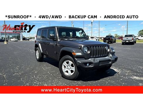 Used 2022 Jeep Wrangler Unlimited Sport AWD/4WD image 1