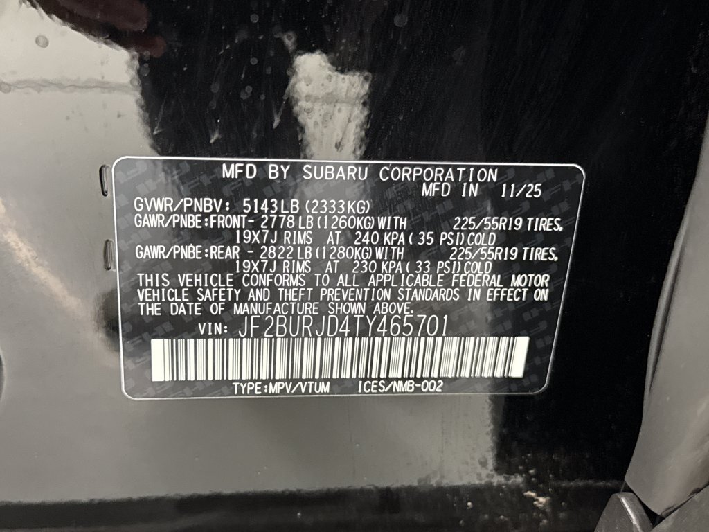 New 2026 Subaru Outback Touring XT AWD/4WD image 30