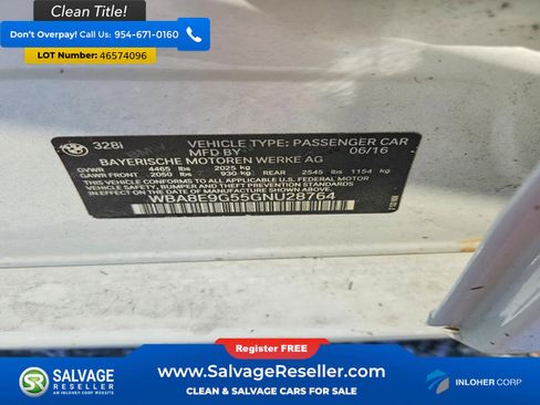 Used 2016 BMW 328i Sedan image 14