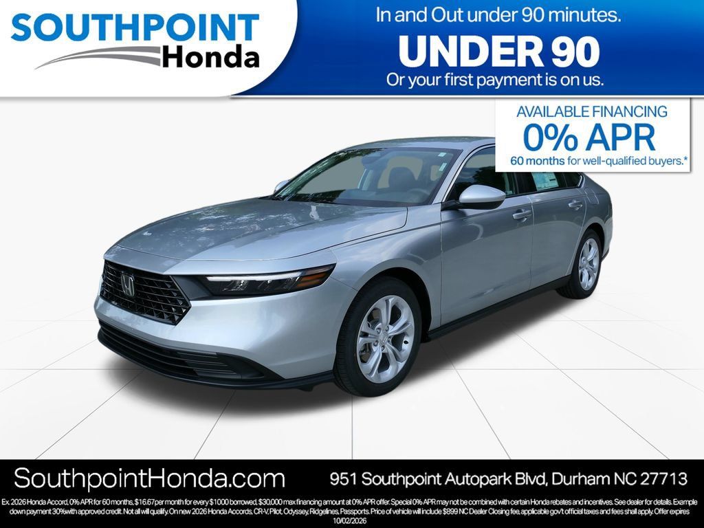 New 2026 Honda Accord LX image 3