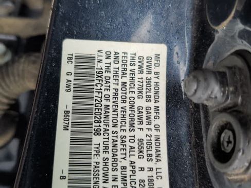 Used 2016 Honda Civic EX-L image 5