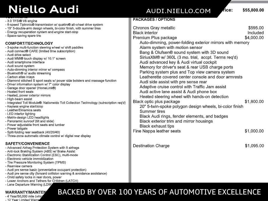 Used 2023 Audi S5 Premium Plus w/ Premium Plus Package AWD/4WD image 1