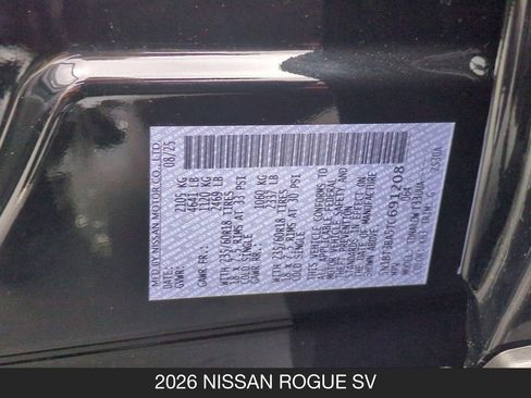 Used 2026 Nissan Rogue SV FWD image 26
