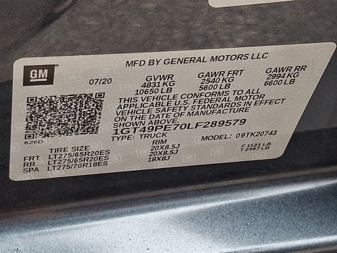 Used 2020 GMC Sierra 2500 AT4 w/ AT4 Premium Package AWD/4WD image 28