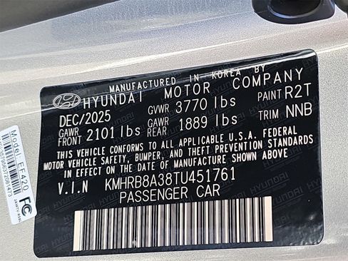 New 2026 Hyundai Venue SE FWD image 36