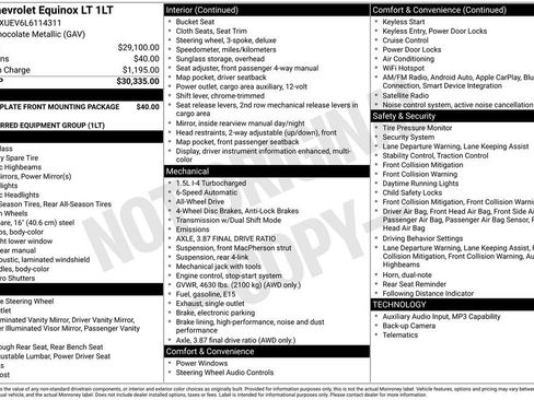 Used 2020 Chevrolet Equinox LT image 14