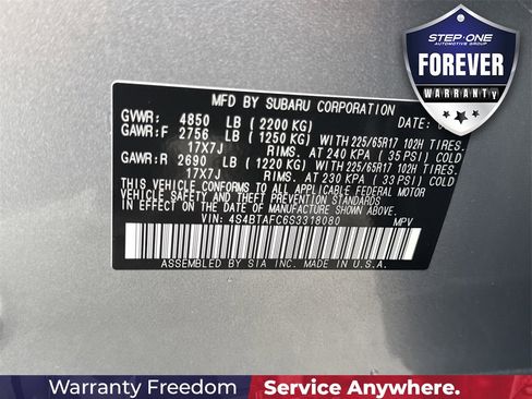 New 2025 Subaru Outback Premium image 41