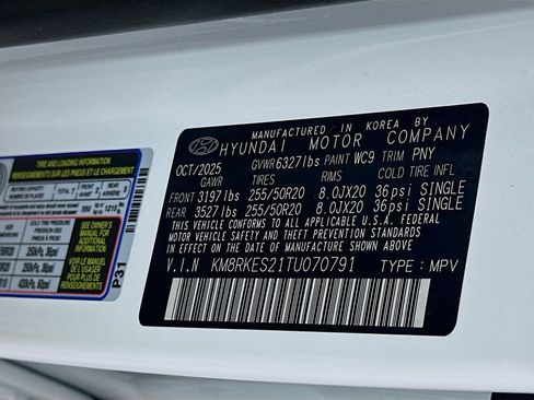 Used 2026 Hyundai Palisade Limited AWD/4WD image 34