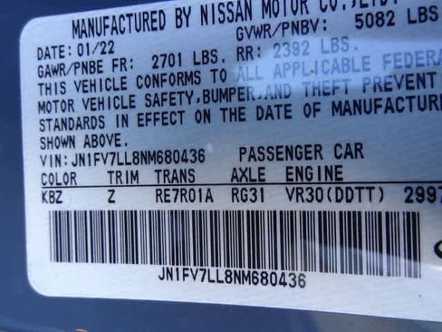 Certified 2022 INFINITI Q60 Red Sport 400 w/ Carbon Fiber Package image 44