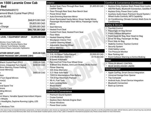 Used 2021 RAM 1500 Laramie AWD/4WD image 2