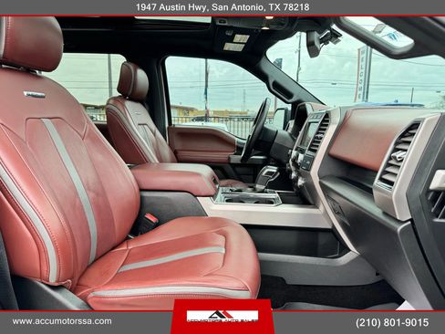 Used 2018 Ford F150 Platinum w/ Equipment Group 701A Luxury image 27