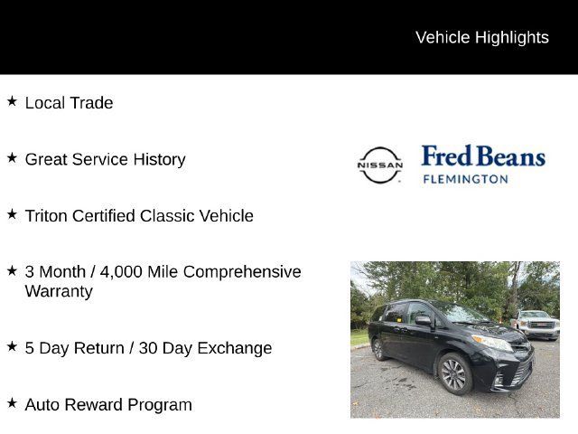 Used 2018 Toyota Sienna XLE w/ XLE Navigation Package AWD/4WD image 5