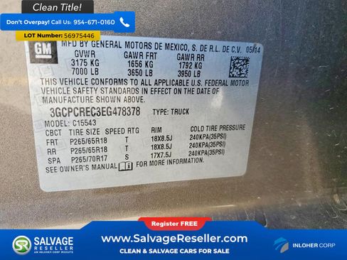 Used 2014 Chevrolet Silverado 1500 LT w/ All Star Edition RWD image 16