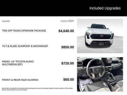 Used 2024 Toyota Tacoma TRD Off-Road w/ TRD Off Road Upgrade Package image 5