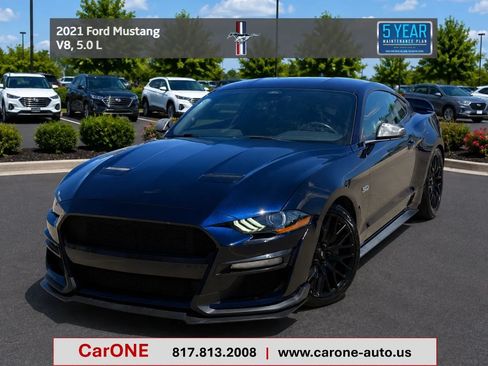 Used 2021 Ford Mustang GT Premium w/ Equipment Group 401A RWD image 1