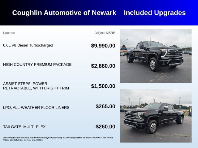 Used 2025 Chevrolet Silverado 3500 High Country w/ High Country Premium Package AWD/4WD image 3