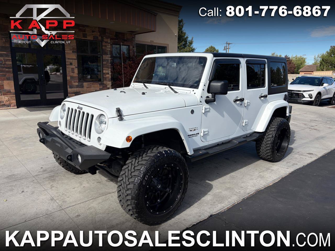 Used 2016 Jeep Wrangler Unlimited Sahara w/ Connectivity Group AWD/4WD image 1