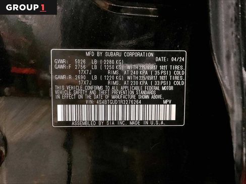 Used 2024 Subaru Outback Wilderness AWD/4WD image 35