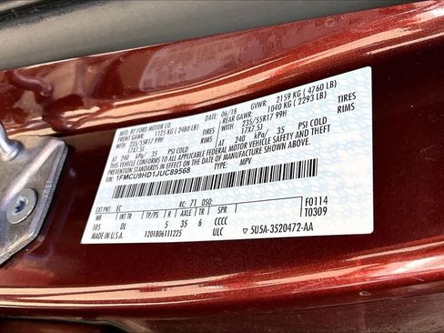 Used 2018 Ford Escape SEL image 33