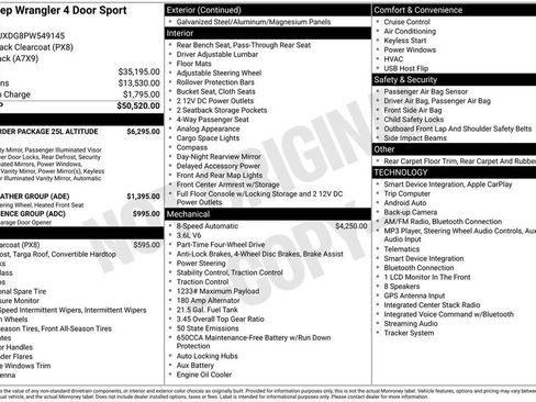 Used 2023 Jeep Wrangler Unlimited Sport AWD/4WD image 4