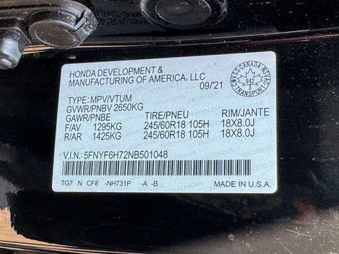 Used 2022 Honda Pilot Black Edition image 18