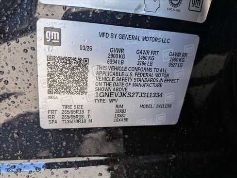 New 2026 Chevrolet Traverse Z71 w/ Enhanced Driving Package AWD/4WD image 17