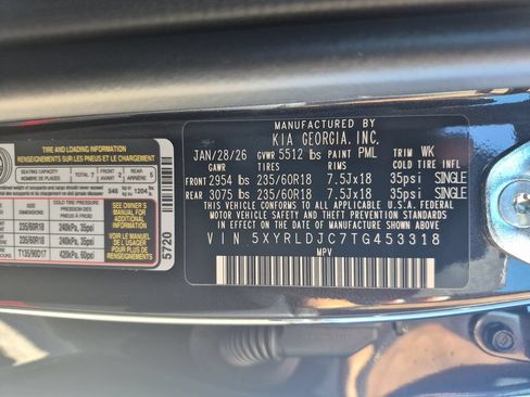 New 2026 Kia Sorento S AWD/4WD image 27