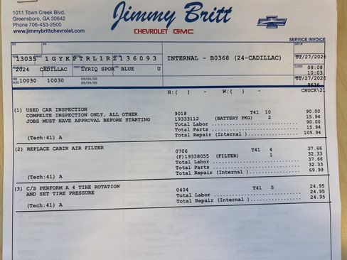 Used 2024 Cadillac Lyriq Sport w/ LPO, Floor Liner Package image 18