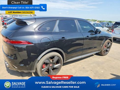 Used 2021 Jaguar F-PACE SVR AWD/4WD image 4