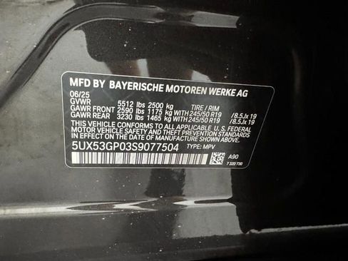 Used 2025 BMW X3 xDrive30i w/ Premium Package AWD/4WD image 34