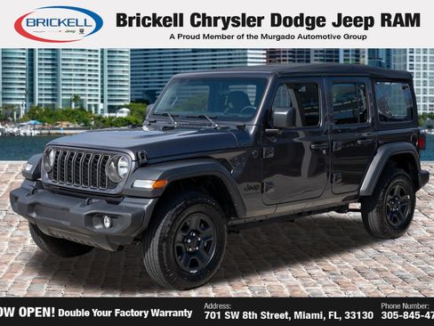Used 2025 Jeep Wrangler Unlimited Sport AWD/4WD image 1