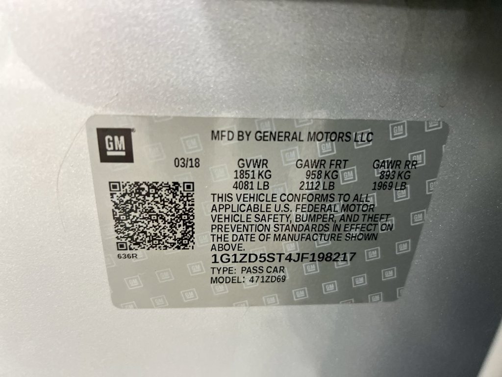 Used 2018 Chevrolet Malibu LT FWD image 27